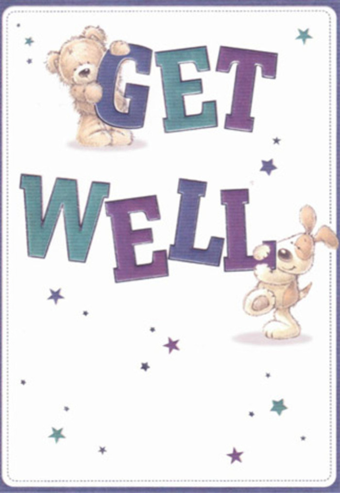 Standing out with a lightness that feels native to Little Ilford, this get well card illustrates a celebration of hope and comfort through friendly artistry. The scene is anchored by a lovable bear whose velvety texture and steady gaze create a deeply reassuring presence atop the colourful 'GET', while a bouncy puppy-with plush fur and soulful eyes-leans affectionately against the bold shapes of 'WELL'. Dancing around them are stars in lively cascades of purple and blue, as if scattering healing wishes across a sky over Little Ilford Park. The oversized typography, shaded in dreamy teals and violets, marches confidently across the scene, its lively forms inviting both smiles and enterprise. The tactile, inviting textures of bear and pup appear almost tangible-crafted with the same careful attention as a bouquet prepared for a neighbour's recovery in the heart of Little Ilford. Everything about the composition-the white, airy space; the lively colour palette; the joyful, innocent expressions-radiates a sense of curated optimism and heartfelt encouragement. Sending this card, especially alongside fragrant stems from your local florist on Church Road, is like sending a warm, unspoken hug: an assurance that brighter days are near and that the gentle optimism of our community can accompany every note of well-wishing.